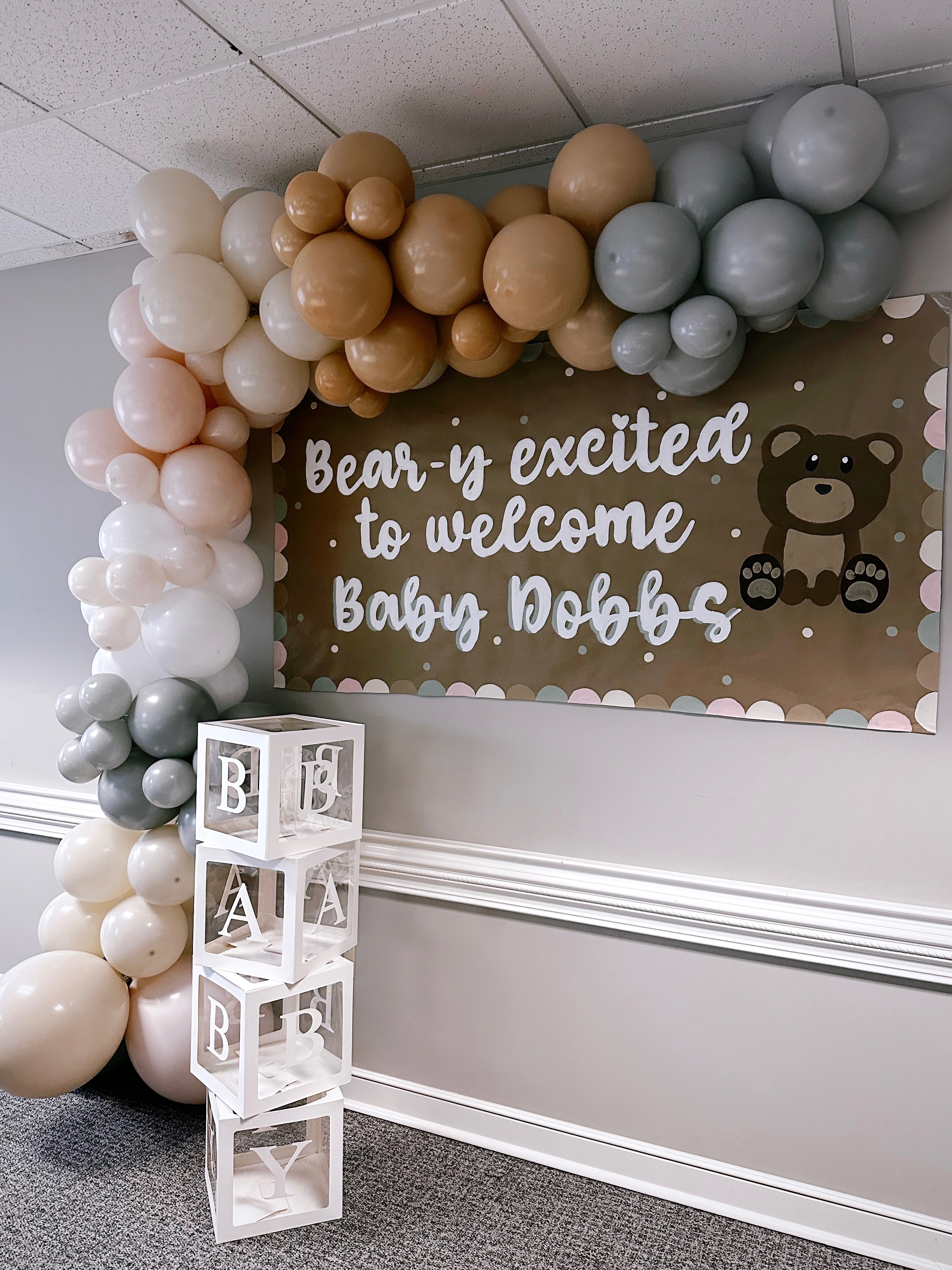 Baby Shower Balloon Arch