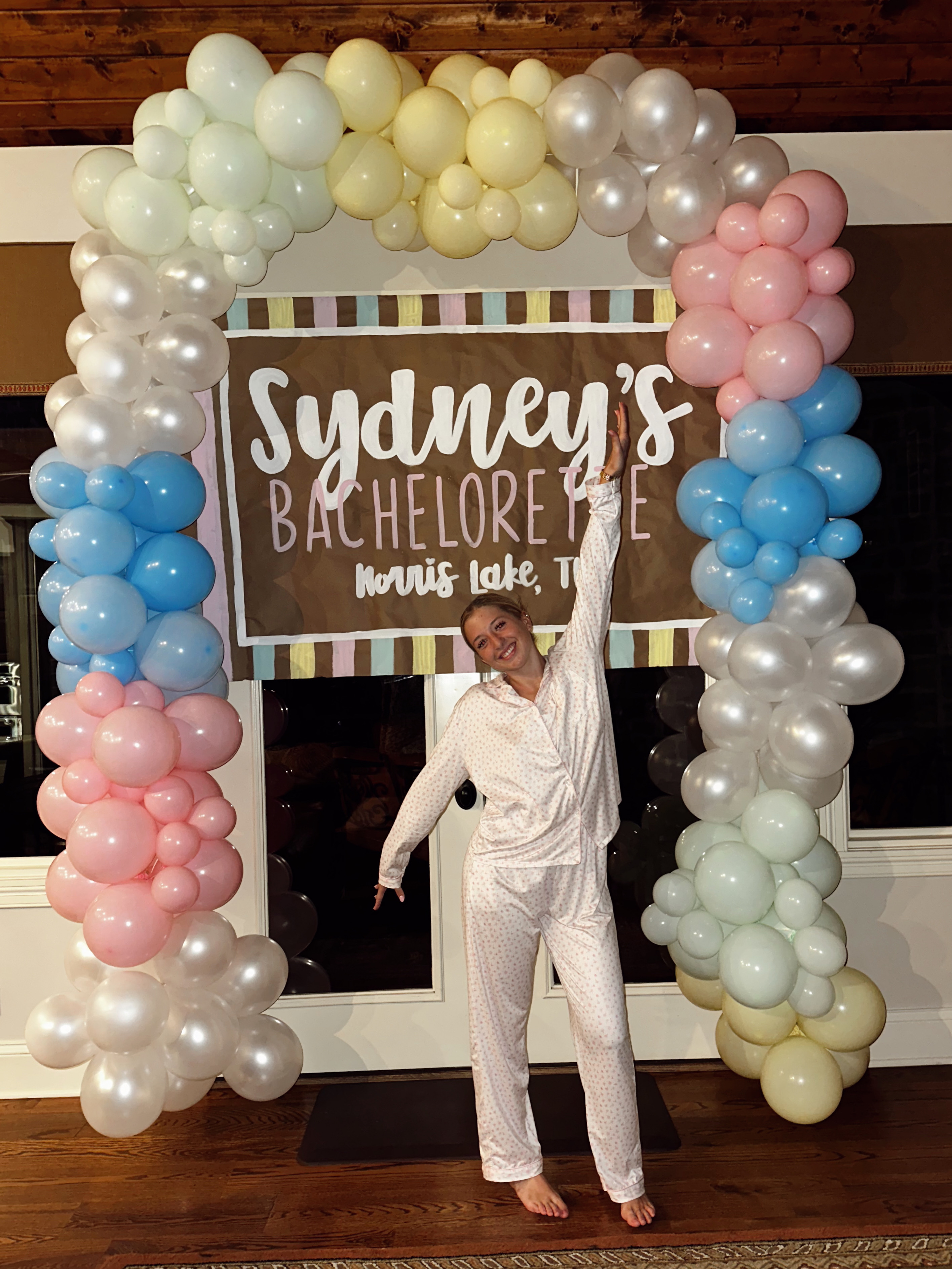 Bachelorette Party Balloon Arch