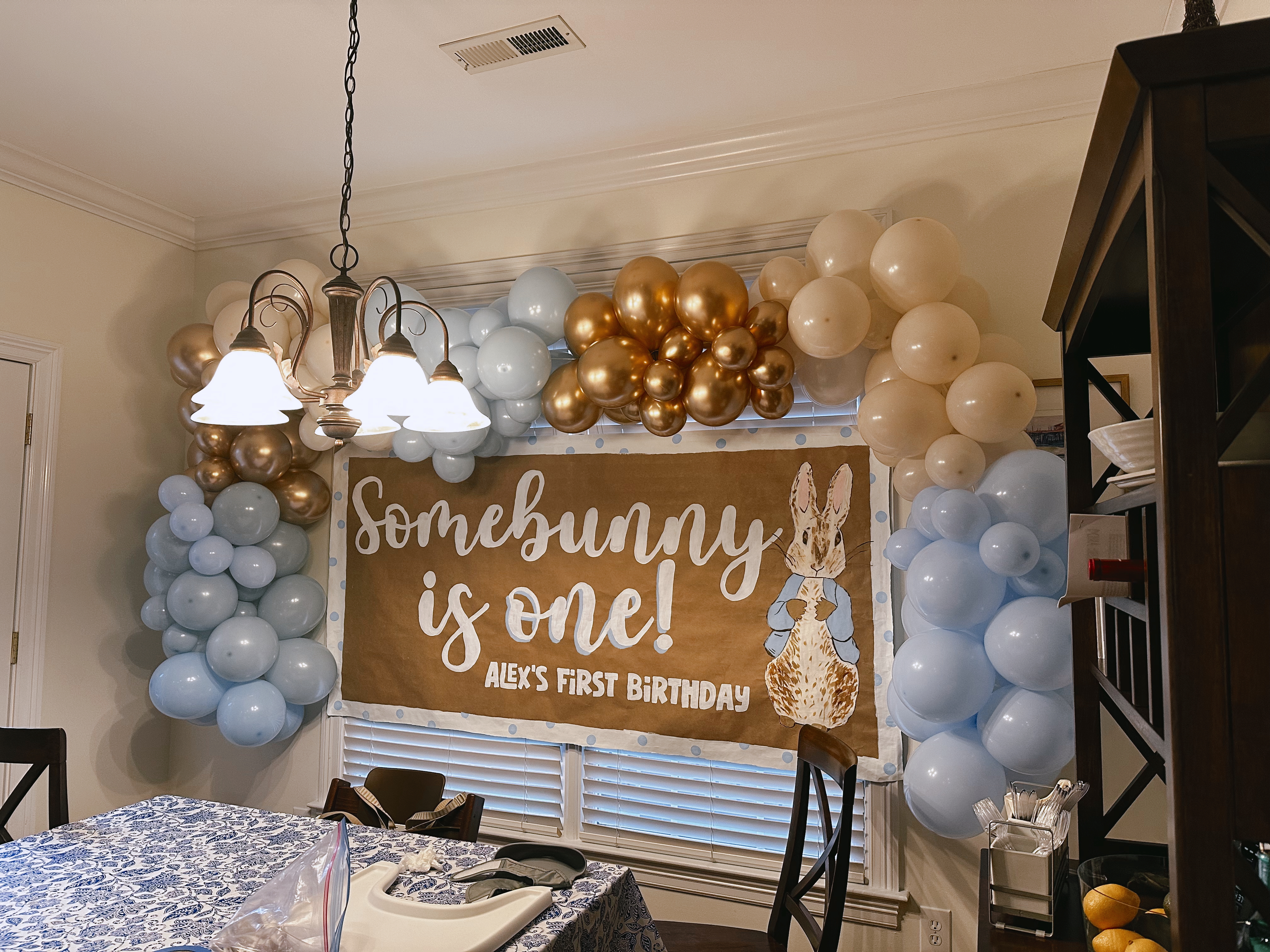 Birthday Balloon Arch